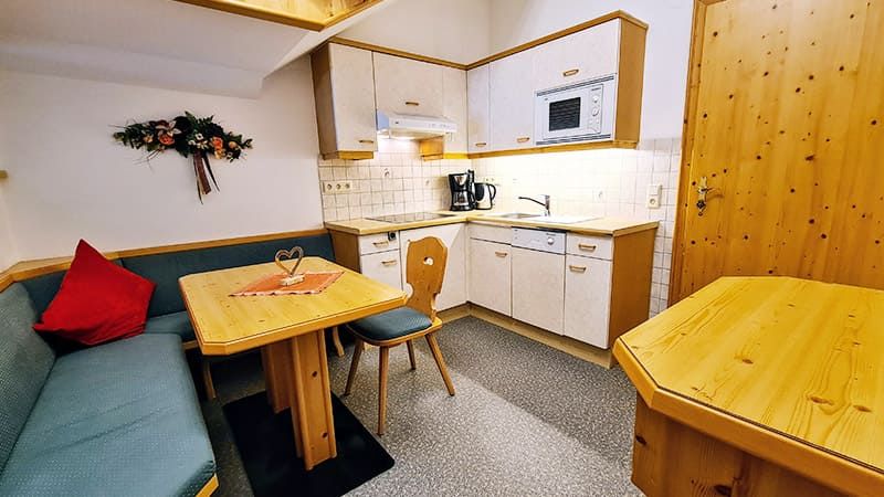 Appartement mit Küche im Apart-Garni Romantica Tirol