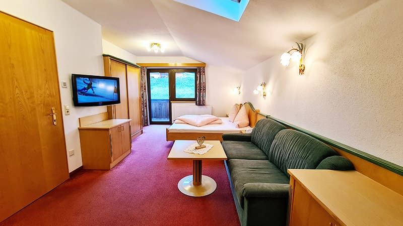 Ferienwohnung mit 2 Schlafzimmern im Apart-Garni Romantica Galtür