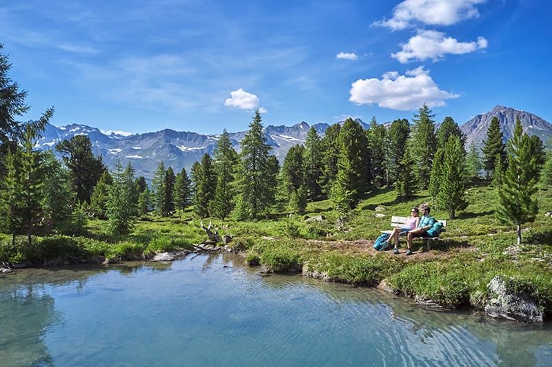 Wandern Berglisee Galtür Tirol