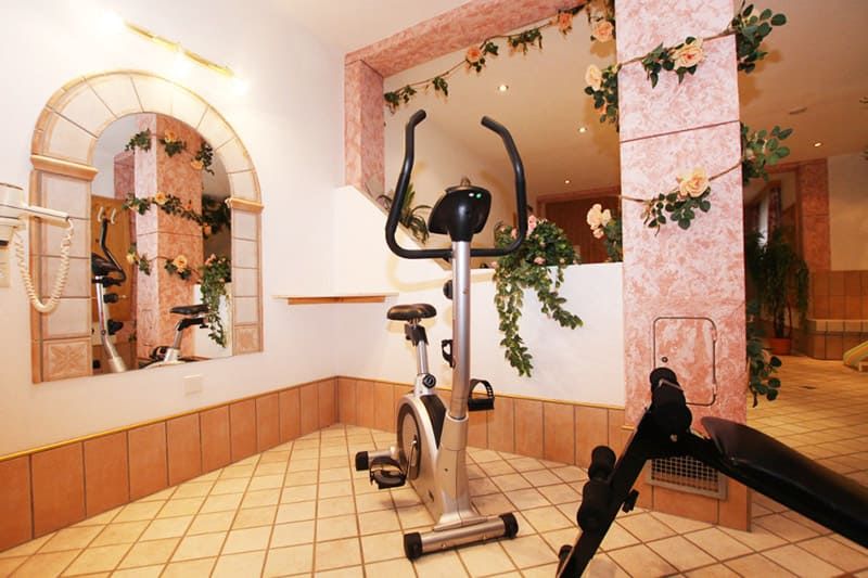 Fitnesseck im Apart Garni Romantica Tirol