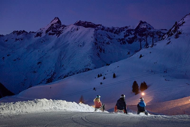 Nachtrodeln Ischgl